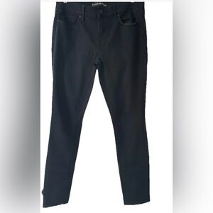 Express Women's Mid-Rise Jean Legging Mid-rise Size 12R Black